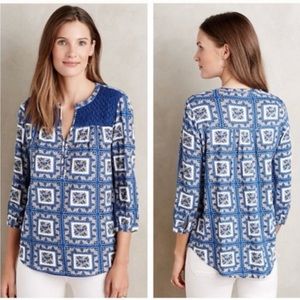Anthropologie Porridge Boho Top